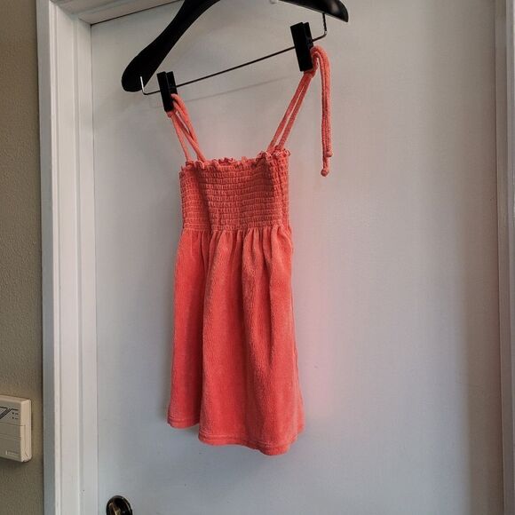 Vintage juicy tie strap terrycloth bandeau top sundress - Picture 2 of 6